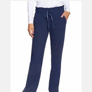 Uniform Scrub pant. Ruffle waist
